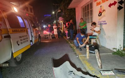 La ESQUINA PERVERSA deja un herido en la Rosa María