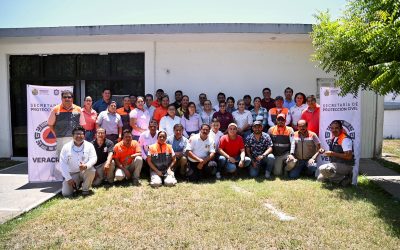 Municipios y empresas se capacitan en materia de Protección Civil