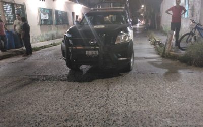 Accidente en Madero y Zózimo deja un lesionado