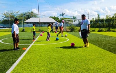 Inició el Curso de Verano “Mis Vacaciones en la Unidad Deportiva 2023”