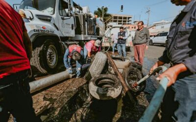 Se ha logrado desazolvar y limpiar alrededor de 2 kilómetros de drenes pluviales