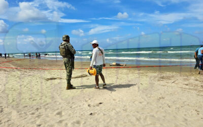 Tragedia en Tuxpan: Turista Poblano se Ahoga en Playa Barra Norte