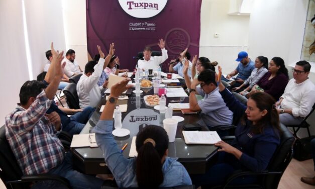 En sesión ordinaria de cabildo se aprueba corte de caja del mes de julio