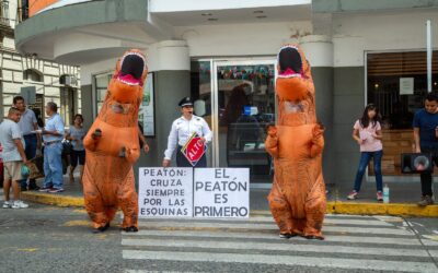 Con actividades para crear conciencia ciudadana, conmemoran el Día del Peatón