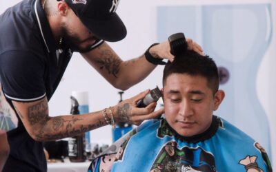 Un gran número de estudiantes tuxpeños beneficiados con cortes de cabello gratuitos
