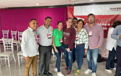 Jesús Carballo Destaca su Compromiso con la Transformación Política en el Curso-Taller de Morena