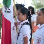 Participa primaria José L. Garizurieta en Lunes Cívico