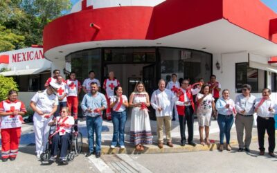 Inicia colecta anual de la Cruz Roja Mexicana 2023 “Una sola vez no basta, dona más”