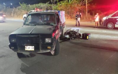 Los Mangos: Otro motociclista herido en Accidente