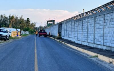 Problemas de seguridad vial y molestias en Barra Galindo debido a trabajos en la Termoeléctrica Adolfo López Mateos
