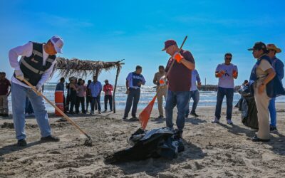 Se realizó limpieza de playas en Barra Galindo