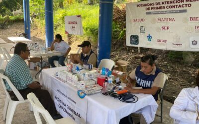 Jornada de Atención Médica de Primer Contacto en la comunidad «El comején»