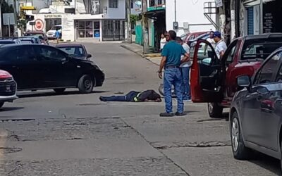 Le dieron duro en el Centro