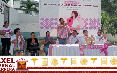 Tuxpan se Viste de Rosa: Jornada de Concienciación en la Lucha contra el Cáncer de Mama