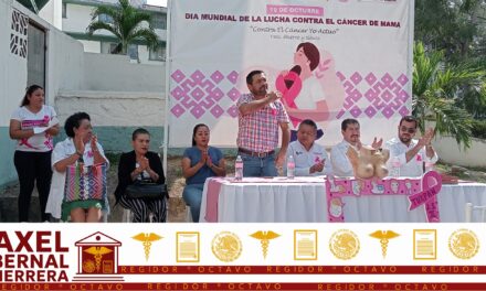 Tuxpan se Viste de Rosa: Jornada de Concienciación en la Lucha contra el Cáncer de Mama