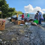 Vuelca camioneta cargada con cervezas en la autopista México-Tuxpan, sin heridos graves