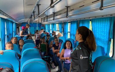Niños exploran la vida silvestre en el UMA de Tihuatlán