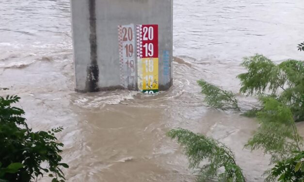 Aumenta el nivel del río Tuxpan a 16 pies sin representar riesgo para Álamo, Ver.