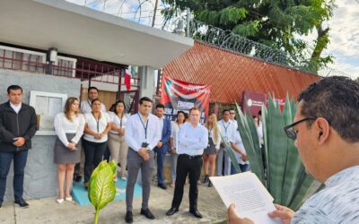 Manifestación en el Poder Judicial de la Federación en Tuxpan Veracruz