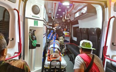 Embarazada Hospitalizada Tras Aparatosa Caída en la Rosa María