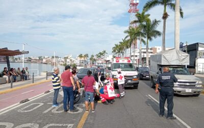 Temprano chocan en el Bulevar Reyes Heroles