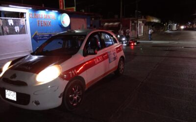 Motociclista herido en la madrugada en el accidente de la Cuauhtémoc
