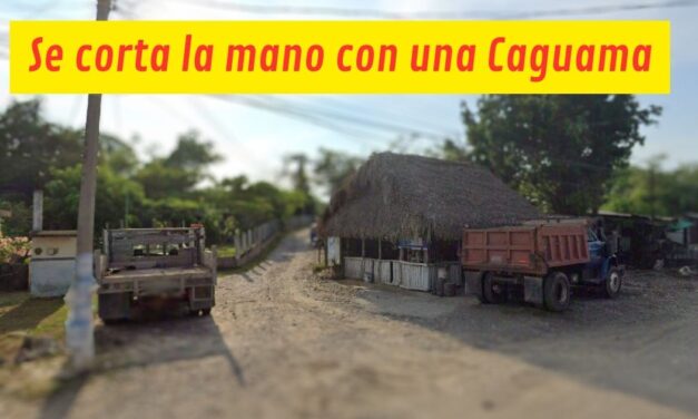 Se corta la mano con una Caguama en Praxedis Guerrero