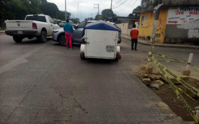 Aparatoso Choque Entre Cuatrimoto y Camioneta