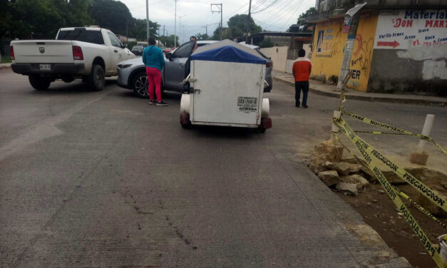 Aparatoso Choque Entre Cuatrimoto y Camioneta