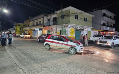 CARAMBOLA DEJA SOLO DAÑOS MATERIALES