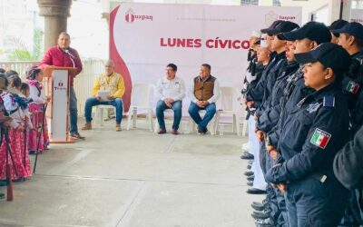 Realizan Lunes Cívico para conmemorar el CXIII Aniversario del Inicio de la Revolución Mexicana