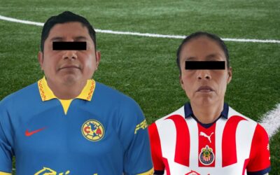 Pareja es detenida tras violenta pelea y queda bajo custodia de las autoridades