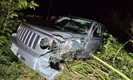 Prudencio no tuvo Prudencia: Accidente en la Carretera Tuxpan-Tamiahua deja dos personas lesionadas