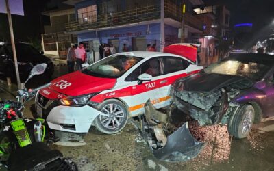 Accidente Vehicular en LA ESQUINA MACABRA en la Rosa María