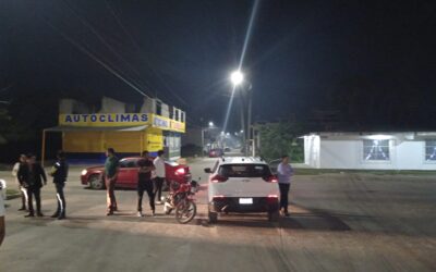 Choca con su MORTALIKA en la madrugada