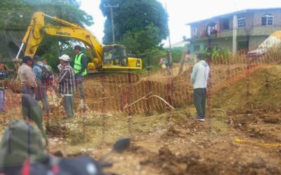 Tragedia en Álamo: Cuatro obreros heridos, uno de ellos en estado grave, tras deslizamiento de tierra en obras de la CAEV