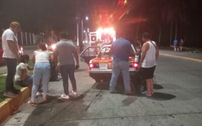 Taxista atropella a un TuxpeñoBiker
