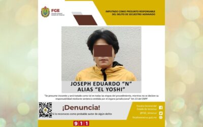 Imputado como presunto responsable del delito de secuestro agravado