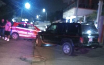 Desobediente choca en Santiago de la Peña