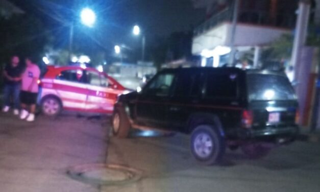 Desobediente choca en Santiago de la Peña
