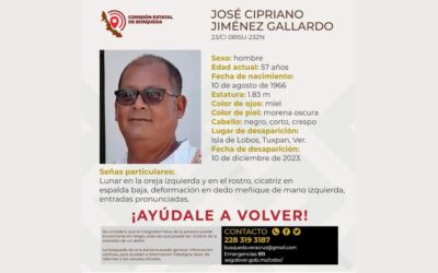 Desaparición en Isla de Lobos: Buscan intensamente al capitán de embarcación «PROPEMEX A-1A»