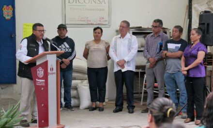 Alcalde José Manuel Pozos Castro inauguró la octava tienda Diconsa en el municipio