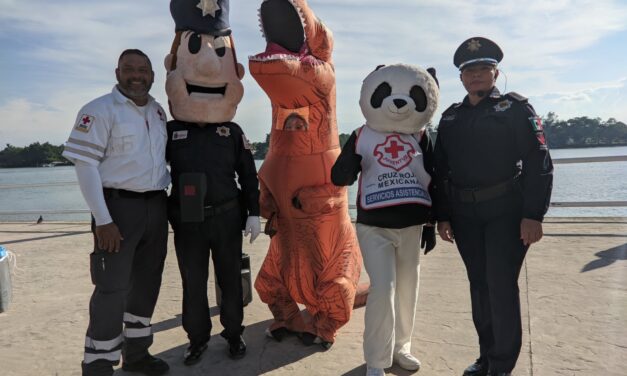 Realizan campaña de concientización vial para temporada vacacional