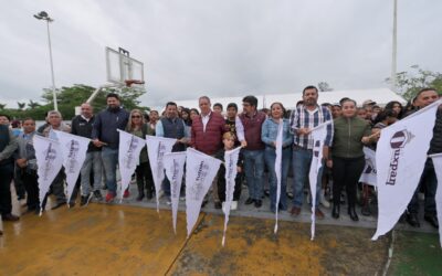 Inician obras de rehabilitación de la Unidad Deportiva “Enrique Valdez Constantino”