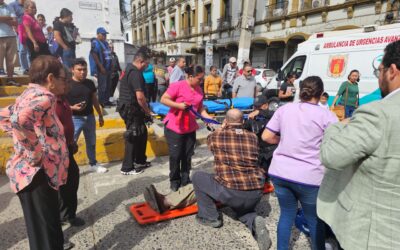 Atropellan al Dr. Salazar, tuvo que ser hospitalizado