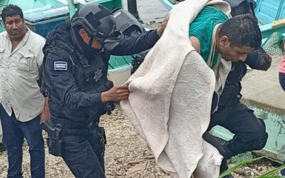 Rodolfo Mala Copa le dicen, lo sacaron de la Laguna de Tampamachoco