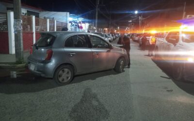 Chocan en TENECHACO: Una mujer Lesionada