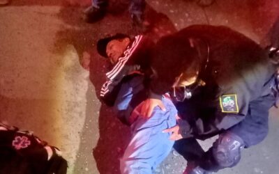 Atropellado por Veloz Auto en la Carretera a Cobos
