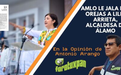 AMLO le jala las Orejas a la Alcaldesa de Álamo