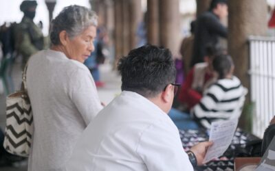 Este jueves se reanudaron las Jornadas de Salud Visual en planta baja de presidencia municipal